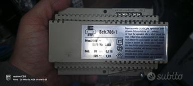 alimentatore citofonico 786/1