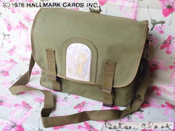 VINTAGE 1980 BETSEY CLARK Borsa tracolla cartella