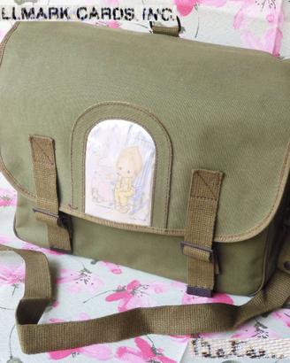 VINTAGE 1980 BETSEY CLARK Borsa tracolla cartella