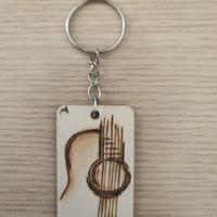portachiavi chitarra musica