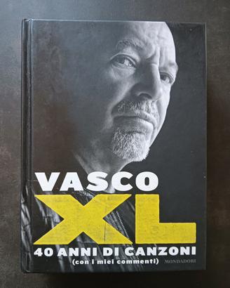 libro Vasco Rossi " Vasco XL" 40 anni di canzoni 
