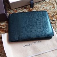 Louis Vuitton portafogli originale uomo taiga