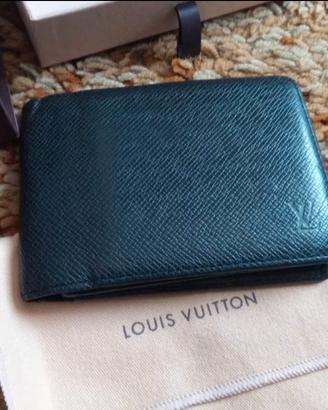 Louis Vuitton portafogli originale uomo taiga