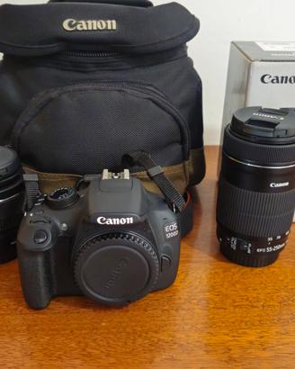 Kit Reflex Canon EOS 1200D + 18-55mm +
Teleobietti