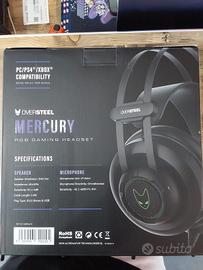 Cuffie Gaming Over Steel Zamak