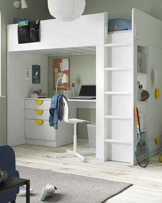 Coppia di letti a soppalco ikea