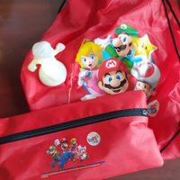 Super Mario Bros sacchetta scuola
