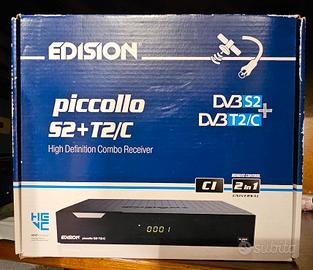 decoder satellitare edision piccollo t2-s2-c