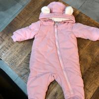 Tutone invernale neonata 12/18 M 80 cm