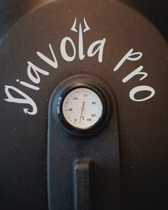 FORNO PIZZA SPICE DIAVOLA PRO NERO-NUOVO 