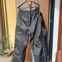 Pantaloni antipioggia da moto