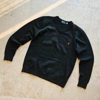 maglione polo ralph lauren nero tg M