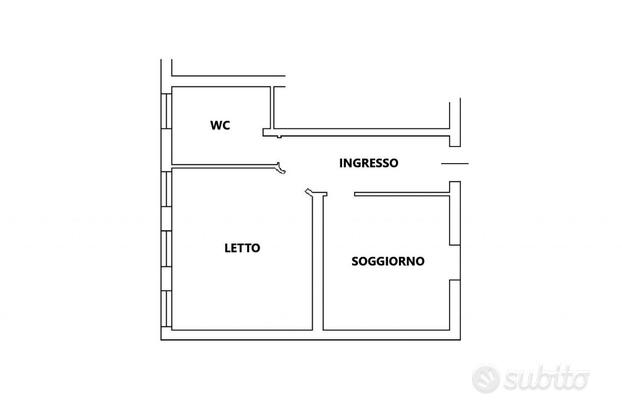 Bilocale con ingresso autonomo e box auto