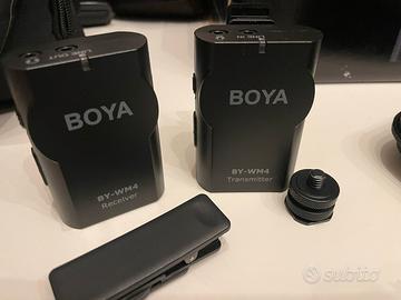 Microfono wireless BOYA BY-WM4 usato pochissimo