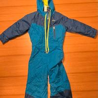 Tuta sci 4 anni completa