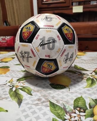 Pallone As Roma Autografi stampati