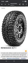 Pneumatici Radar Renegade R/T+ 205 70 15 