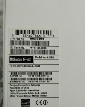MacBook air 13