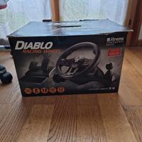 Volante per pc/xbox diablo racing wheel