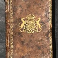 libro antico storico 1745