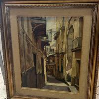 Dipinto olio su tela firmato COLONNA