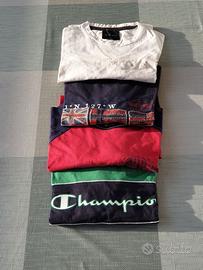 Set 4 Magliette a Manica Lunga 11-12 Anni