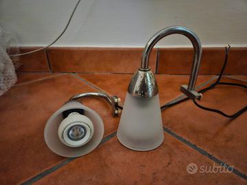 Applicque luce led specchiera bagno