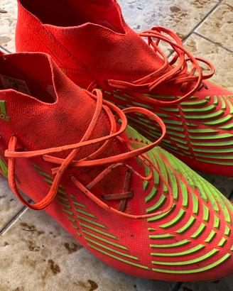 scarpe calcio ADIDAS Predator (arancione / giallo)