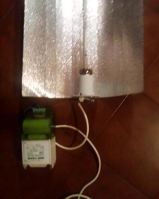 7 lampade autoriflettenti 400 wat