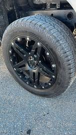 Cerci 20" con gomme 4 stagioni nissan navara