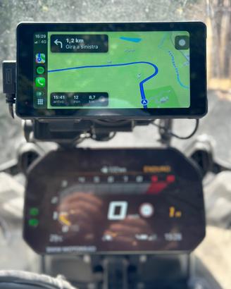 Interphone Sync 55 + Piastra BMW GS – CarPlay/Andr