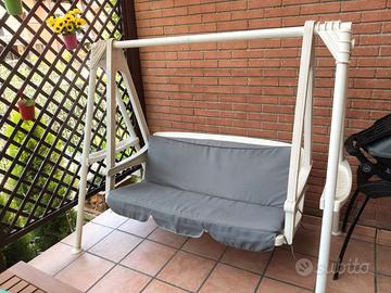 Dondolo da giardino 3 posti