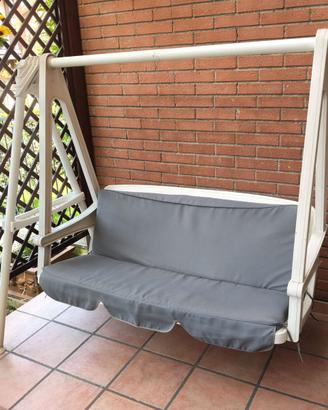 Dondolo da giardino 3 posti