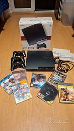 Ps3 120gb + 3 joystick + giochi