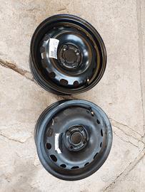 Cerchi in ferro raggio 14" per Opel Corsa