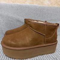 Stivali da neve UGG da donna  5 cm (Marrone 38)