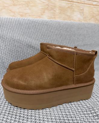 Stivali da neve UGG da donna  5 cm (Marrone 38)