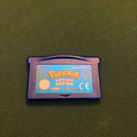 Pokemon Zaffiro Game Boy Advance gba Pal Esp Origi