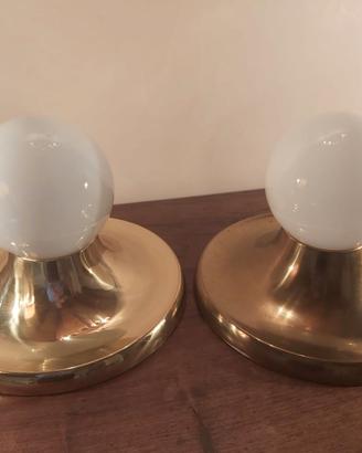 Due lampade Flos, Castiglioni, Light ball, Anni 60