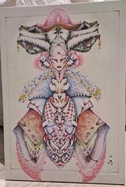 Quadro realizzato a mano libera