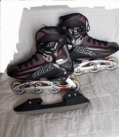 Pattini in linea/da ghiaccio Roces n. 44