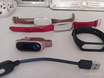 orologio Xiaomi mi band con 4 cinturini 
