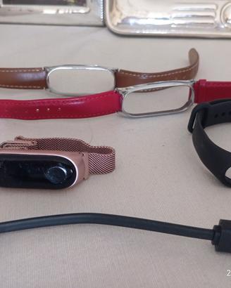 orologio Xiaomi mi band con 4 cinturini 