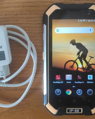 Blackview BV6000 Rugged bike altimetro barometrico
