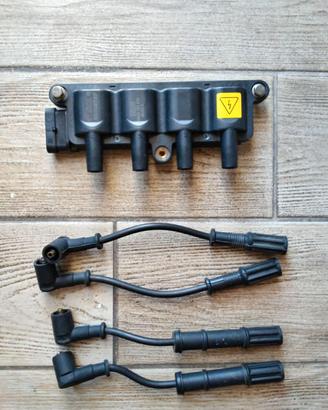 Bobina di accensione e cavi candele Fiat Punto Evo