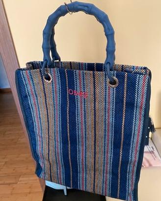 Shopping bag morbida in tessuto plastificato o-bag