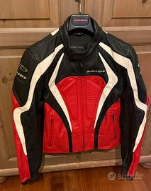 Giacca moto pelle Spidy