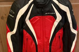 Giacca moto pelle Spidy