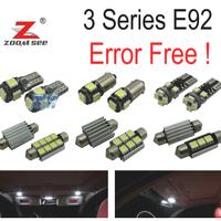KIT 21 LAMPADE LED INTERNE BMW SERIE 3 E92 COUPE M