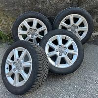 Gomme invernali +cerchi Audi 205/55 R16 91H